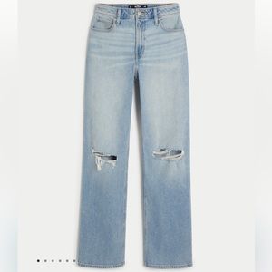 Hollister ultra high rise dad jean sz 3R / 26